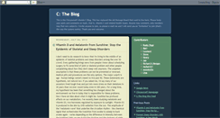 Desktop Screenshot of ctheblog.cforyourself.com